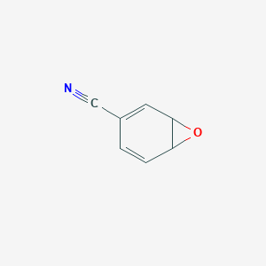 molecular formula C7H5NO B13974137 7-Oxabicyclo[4.1.0]hepta-2,4-diene-3-carbonitrile CAS No. 857633-24-0