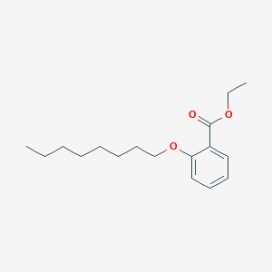 molecular formula C17H26O3 B13974140 Ethyl 2-(octyloxy)benzoate CAS No. 27830-08-6