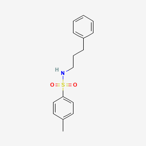 molecular formula C16H19NO2S B13974159 4-Methyl-n-(3-phenylpropyl)benzenesulfonamide CAS No. 5435-02-9