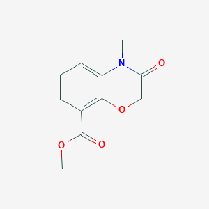 Methyl 4-methyl-3-oxo-3,4-dihydro-2H-1,4-benzoxazine-8-carboxylate
