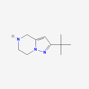 2-(Tert-butyl)-4,5,6,7-tetrahydropyrazolo[1,5-a]pyrazine
