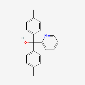 molecular formula C20H19NO B13974344 Bis(4-methylphenyl)-pyridin-2-ylmethanol CAS No. 5467-89-0