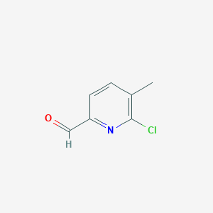 6-Chloro-5-methylpicolinaldehyde