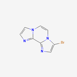 5-bromo-3,6,9,12-tetrazatricyclo[7.3.0.02,6]dodeca-1(12),2,4,7,10-pentaene