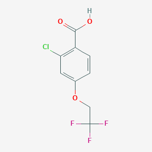 2-Chloro-4-(2,2,2-trifluoroethoxy)benzoic acid