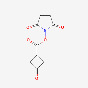 2,5-Dioxopyrrolidin-1-yl 3-oxocyclobutanecarboxylate