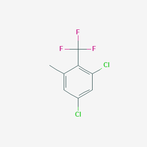 molecular formula C8H5Cl2F3 B1397451 2,4-Dichloro-6-methylbenzotrifluoride CAS No. 1806346-92-8