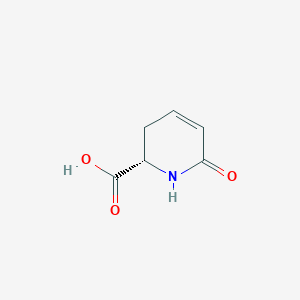 B139746 (S)-6-oxo-1,2,3,6-tetrahydropyridine-2-carboxylic acid CAS No. 147751-02-8