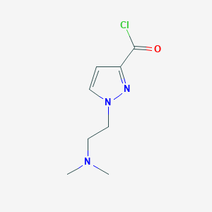 1-(2-(Dimethylamino)ethyl)-1H-pyrazole-3-carbonyl chloride