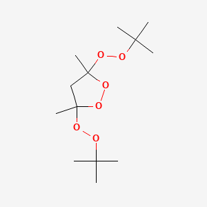 3,5-Bis[(tert-butyl)dioxy]-3,5-dimethyl-1,2-dioxolane