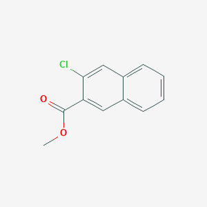 molecular formula C12H9ClO2 B13974673 Methyl 3-chloro-2-naphthoate 