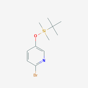 2-Bromo-5-{[tert-butyl(dimethyl)silyl]oxy}pyridine