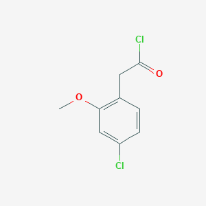 2-(4-Chloro-2-methoxyphenyl)acetyl chloride