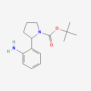 tert-Butyl 2-(2-aminophenyl)pyrrolidine-1-carboxylate