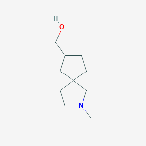 molecular formula C10H19NO B13974765 (2-Methyl-2-azaspiro[4.4]nonan-7-yl)methanol 