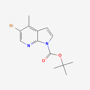 1H-Pyrrolo[2,3-b]pyridine-1-carboxylic acid, 5-bromo-4-methyl-, 1,1-dimethylethyl ester