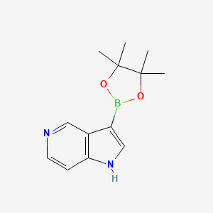 3-(4,4,5,5-Tetramethyl-1,3,2-dioxaborolan-2-YL)-pyrrolo[3,2-C]pyridine