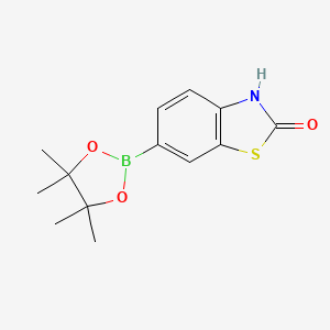 6-(4,4,5,5-Tetramethyl-1,3,2-dioxaborolan-2-yl)benzo[d]thiazol-2(3H)-one