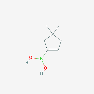 (4,4-Dimethylcyclopent-1-en-1-yl)boronic acid