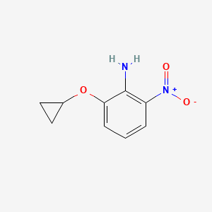 2-Cyclopropoxy-6-nitroaniline