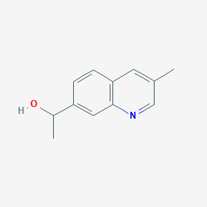 1-(3-Methylquinolin-7-YL)ethan-1-OL