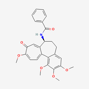 Benzamide, N-(5,6,7,9-tetrahydro-1,2,3,10-tetramethoxy-9-oxobenzo(a)heptalen-7-yl)-, (S)-