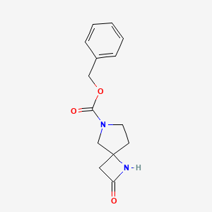 molecular formula C14H16N2O3 B13974927 Benzyl 2-oxo-1,6-diazaspiro[3.4]octane-6-carboxylate 