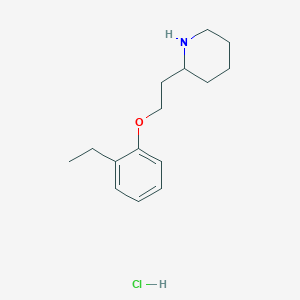 2-[2-(2-Ethylphenoxy)ethyl]piperidine hydrochloride