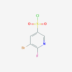 5-Bromo-6-fluoropyridine-3-sulfonyl chloride