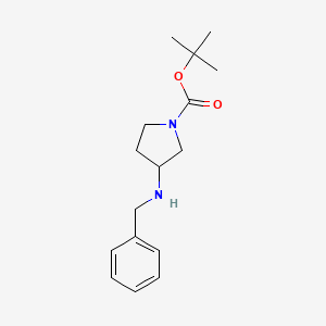 Tert-butyl 3-(benzylamino)pyrrolidine-1-carboxylate