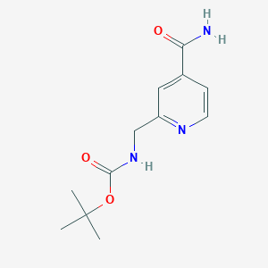 tert-Butyl ((4-carbamoylpyridin-2-yl)methyl)carbamate