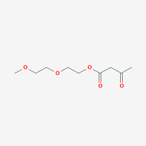 molecular formula C9H16O5 B13975017 2-(2-Methoxyethoxy)ethyl 3-oxobutanoate CAS No. 52326-05-3