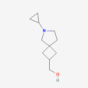 (6-Cyclopropyl-6-azaspiro[3.4]octan-2-yl)methanol