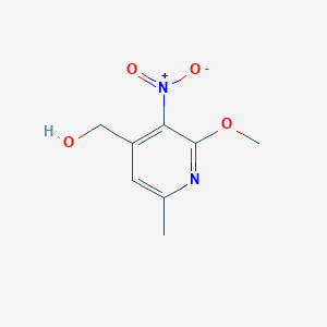 2-Methoxy-6-methyl-3-nitro-4-pyridinemethanol