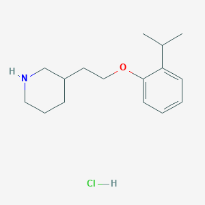 3-[2-(2-Isopropylphenoxy)ethyl]piperidine hydrochloride