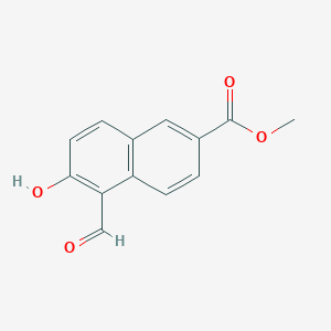 Methyl 5-formyl-6-hydroxynaphthalene-2-carboxylate