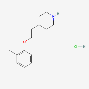4-[2-(2,4-Dimethylphenoxy)ethyl]piperidine hydrochloride