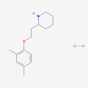 2-[2-(2,4-Dimethylphenoxy)ethyl]piperidine hydrochloride