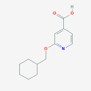 4-Pyridinecarboxylic acid,2-(cyclohexylmethoxy)-