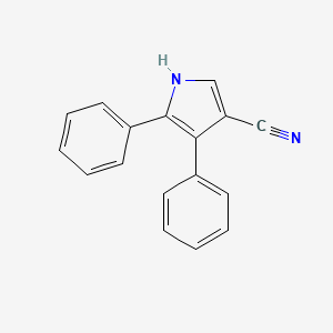 4,5-diphenyl-1H-pyrrole-3-carbonitrile