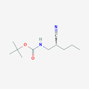 molecular formula C11H20N2O2 B13975157 tert-Butyl [(2R)-2-cyanopentyl]carbamate CAS No. 528566-20-3