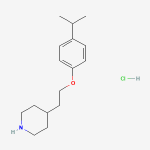 4-[2-(4-Isopropylphenoxy)ethyl]piperidine hydrochloride