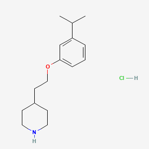 4-[2-(3-Isopropylphenoxy)ethyl]piperidine hydrochloride