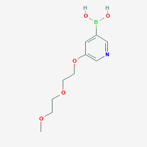 (5-(2-(2-Methoxyethoxy)ethoxy)pyridin-3-yl)boronic acid