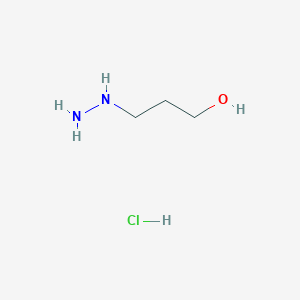 3-Hydrazinylpropan-1-ol hydrochloride