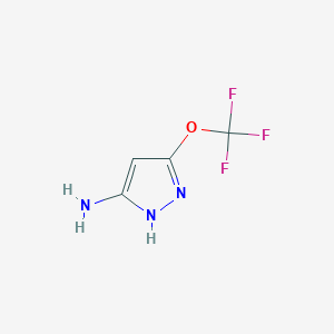 3-trifluoromethoxy-1H-pyrazole-5-amine