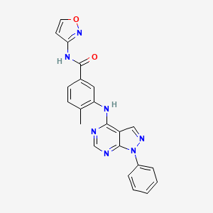 4-(4-Morpholinylamino)benzoic acid