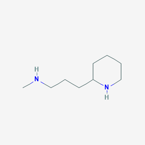 N-methyl-3-(piperidin-2-yl)propan-1-amine