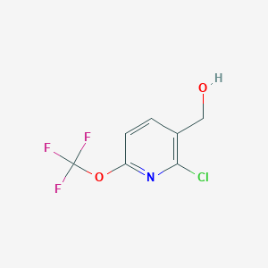 (2-Chloro-6-(trifluoromethoxy)pyridin-3-yl)methanol