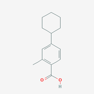 4-Cyclohexyl-2-methylbenzoic acid